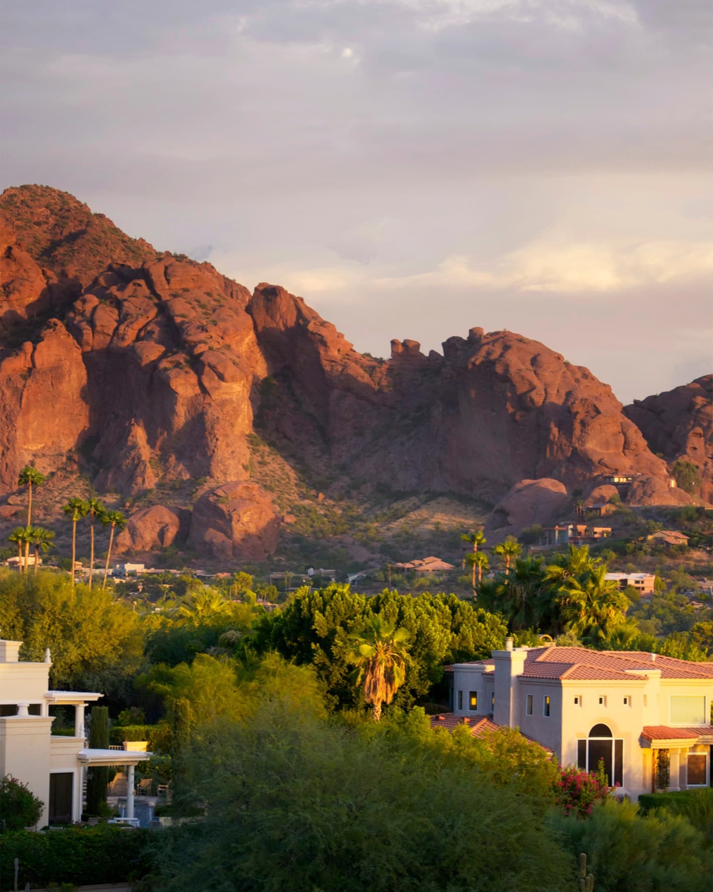 Arizona desert and mountains near Glendale